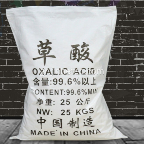 Εξευγενισμένο οξαλικό οξύ 99,6% κρύσταλλο